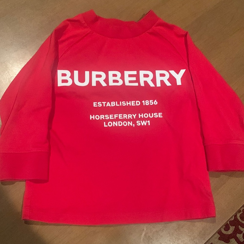 Burberry Long sleeve t-shirt